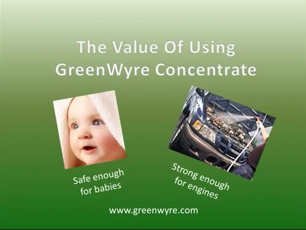 Saving Money Using Concentrated GreenWyre Cleaner